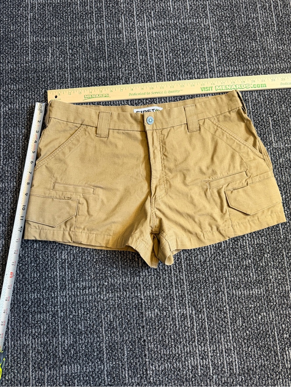 First Tactical Women's Khaki Shorts Size 38